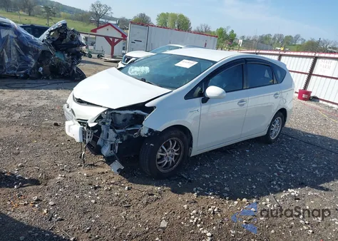 2013 Toyota Prius V from USA, damaged, VIN JTDZN3EU6D3188114